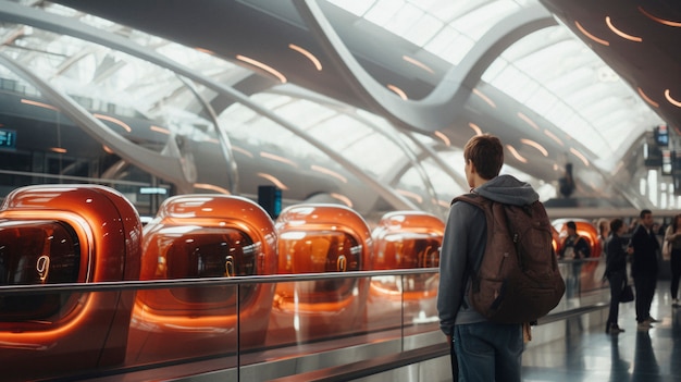 机场候机楼内景