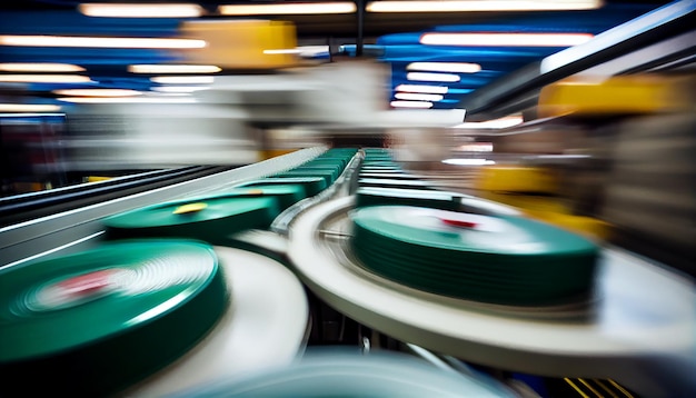 现代化的航空快递分拣中心